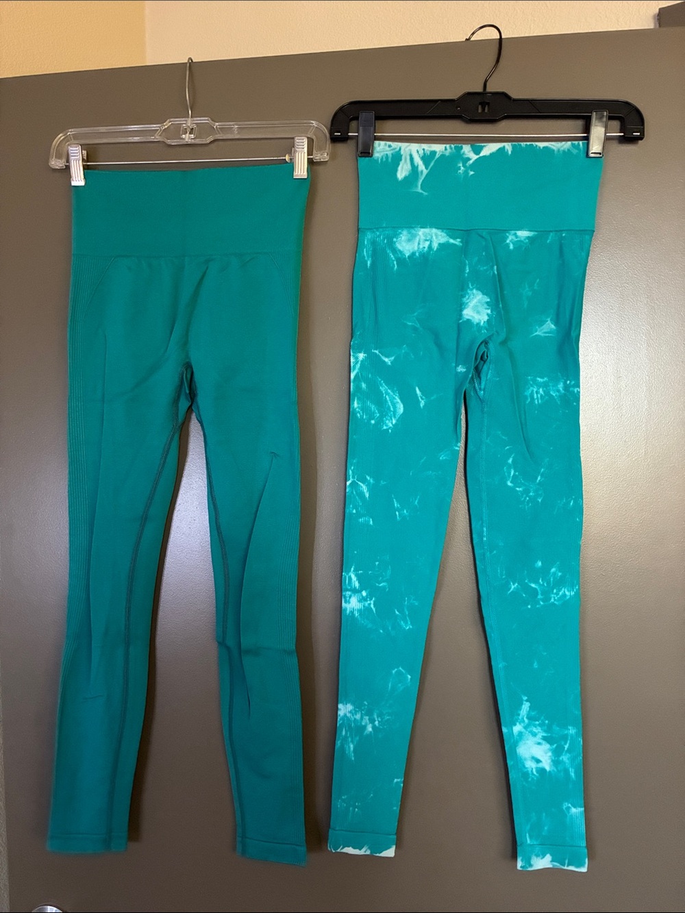 Tie-Dye Teal Leggings set